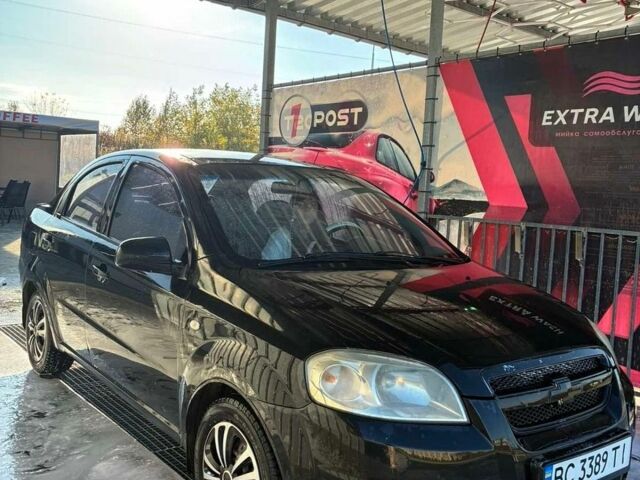 Черный Шевроле Авео, объемом двигателя 1.6 л и пробегом 129 тыс. км за 3200 $, фото 1 на Automoto.ua