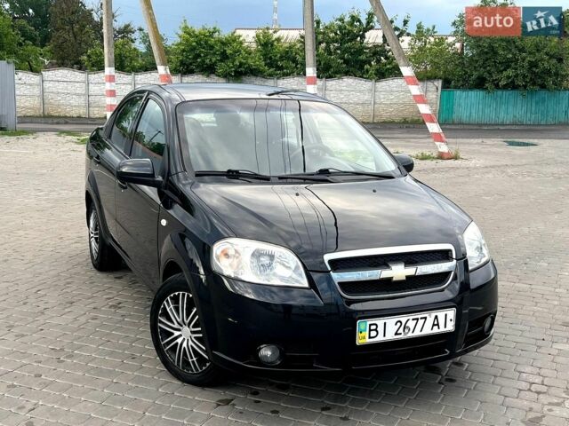 Черный Шевроле Авео, объемом двигателя 1.5 л и пробегом 140 тыс. км за 4600 $, фото 1 на Automoto.ua