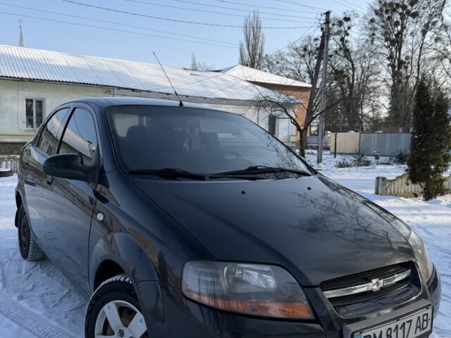 Черный Шевроле Авео, объемом двигателя 1.5 л и пробегом 186 тыс. км за 2250 $, фото 1 на Automoto.ua
