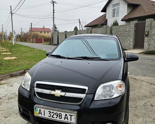 Черный Шевроле Авео, объемом двигателя 1.5 л и пробегом 179 тыс. км за 4000 $, фото 1 на Automoto.ua