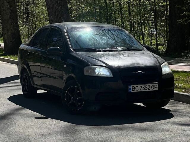 Черный Шевроле Авео, объемом двигателя 1.5 л и пробегом 254 тыс. км за 1850 $, фото 1 на Automoto.ua