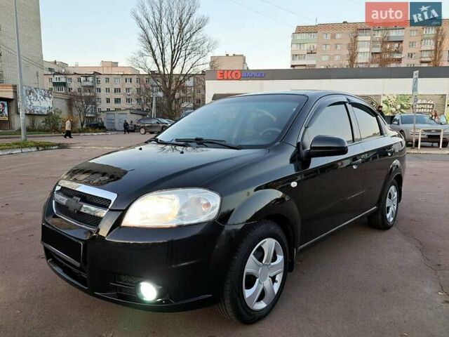 Чорний Шевроле Авео, об'ємом двигуна 1.5 л та пробігом 275 тис. км за 4300 $, фото 1 на Automoto.ua