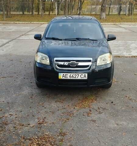 Черный Шевроле Авео, объемом двигателя 1.5 л и пробегом 187 тыс. км за 3450 $, фото 1 на Automoto.ua