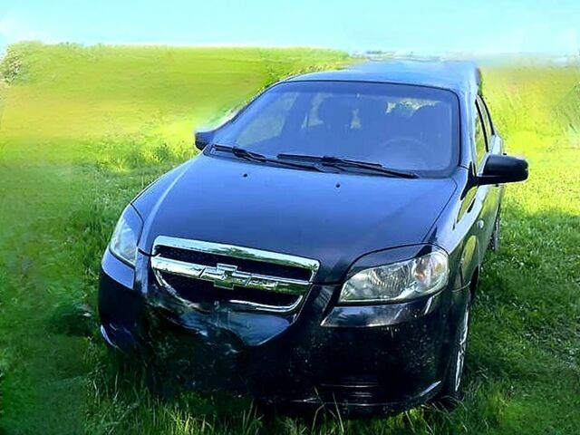 Черный Шевроле Авео, объемом двигателя 1.5 л и пробегом 197 тыс. км за 4300 $, фото 1 на Automoto.ua