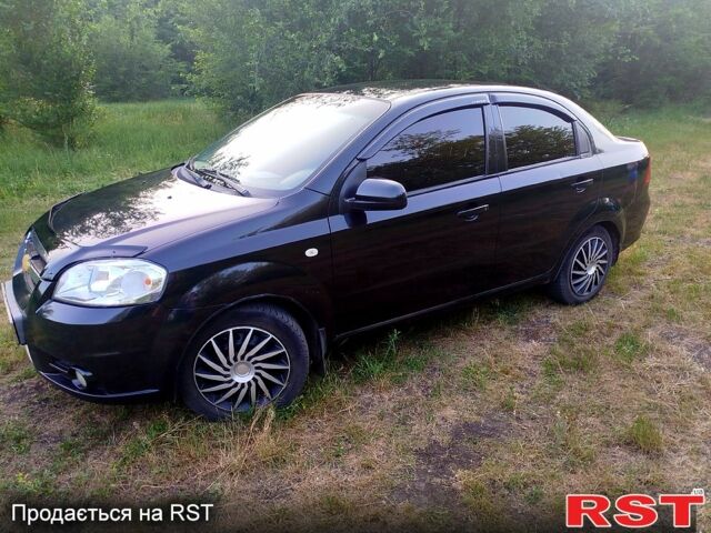 Черный Шевроле Авео, объемом двигателя 1.5 л и пробегом 168 тыс. км за 4300 $, фото 1 на Automoto.ua