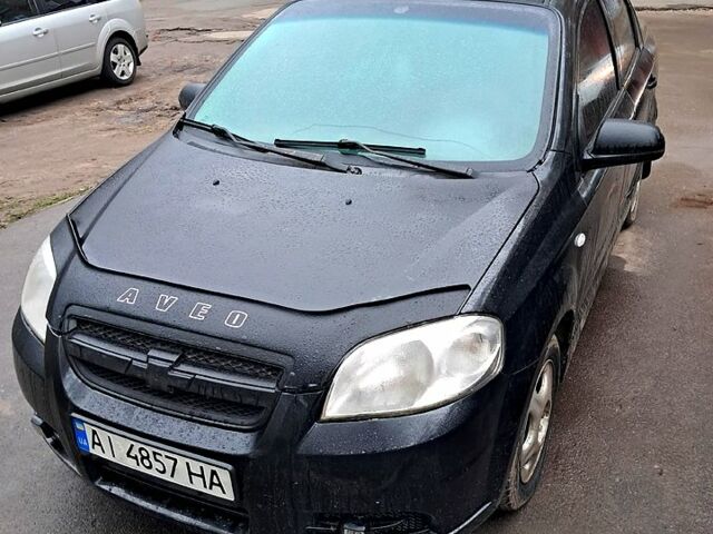 Черный Шевроле Авео, объемом двигателя 1.5 л и пробегом 250 тыс. км за 2700 $, фото 1 на Automoto.ua