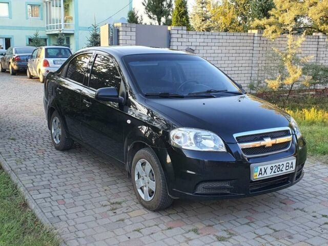 Черный Шевроле Авео, объемом двигателя 1.5 л и пробегом 159 тыс. км за 5100 $, фото 1 на Automoto.ua