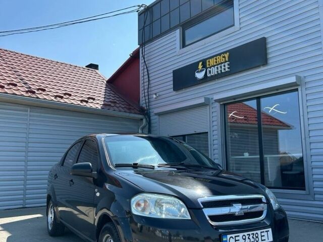 Черный Шевроле Авео, объемом двигателя 1.5 л и пробегом 165 тыс. км за 4655 $, фото 1 на Automoto.ua