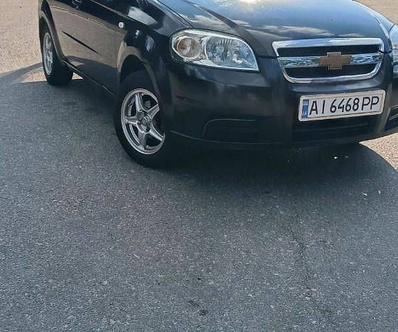 Черный Шевроле Авео, объемом двигателя 1.5 л и пробегом 213 тыс. км за 4300 $, фото 1 на Automoto.ua