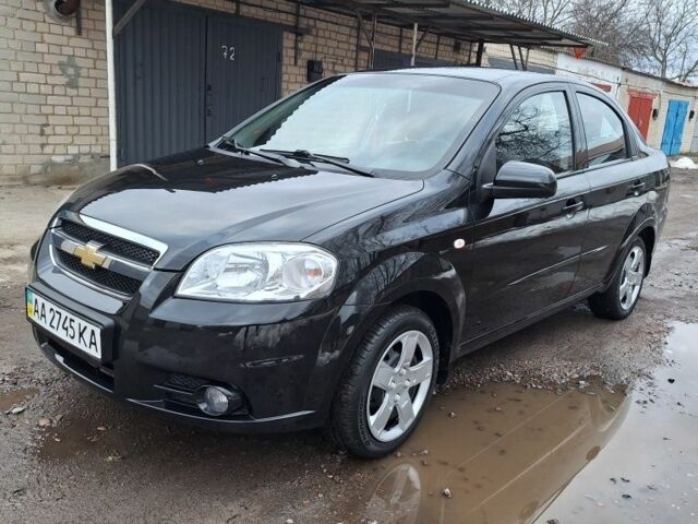 Чорний Шевроле Авео, об'ємом двигуна 1.5 л та пробігом 56 тис. км за 4950 $, фото 1 на Automoto.ua