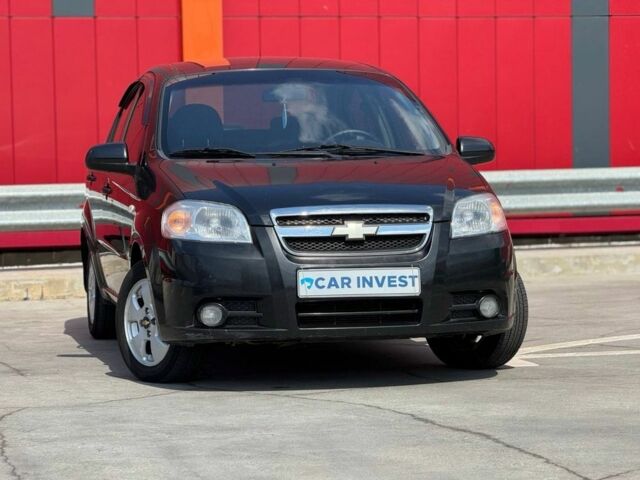 Черный Шевроле Авео, объемом двигателя 1.5 л и пробегом 220 тыс. км за 4500 $, фото 1 на Automoto.ua