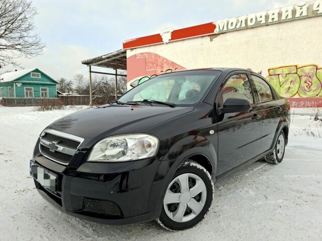 Черный Шевроле Авео, объемом двигателя 1.5 л и пробегом 213 тыс. км за 3900 $, фото 1 на Automoto.ua