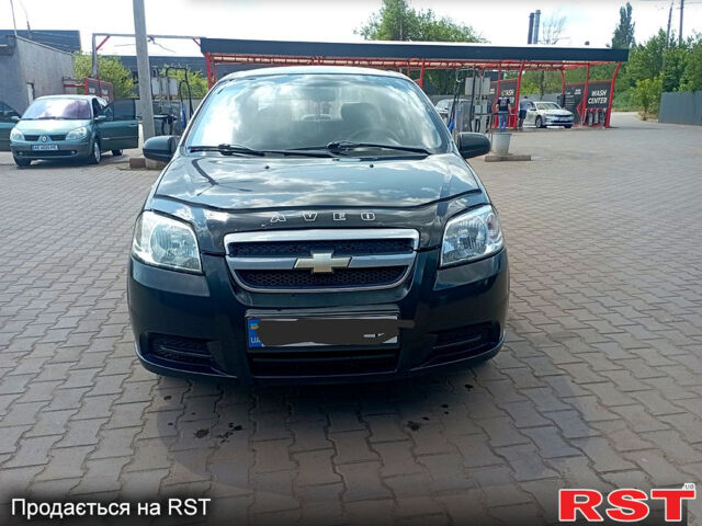 Черный Шевроле Авео, объемом двигателя 1.5 л и пробегом 204 тыс. км за 5300 $, фото 1 на Automoto.ua