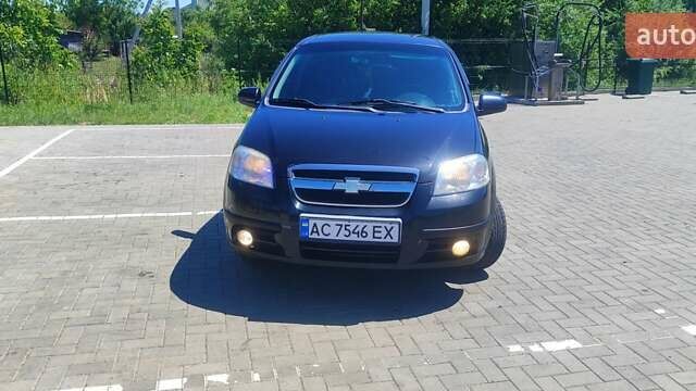 Чорний Шевроле Авео, об'ємом двигуна 1.5 л та пробігом 213 тис. км за 4199 $, фото 1 на Automoto.ua
