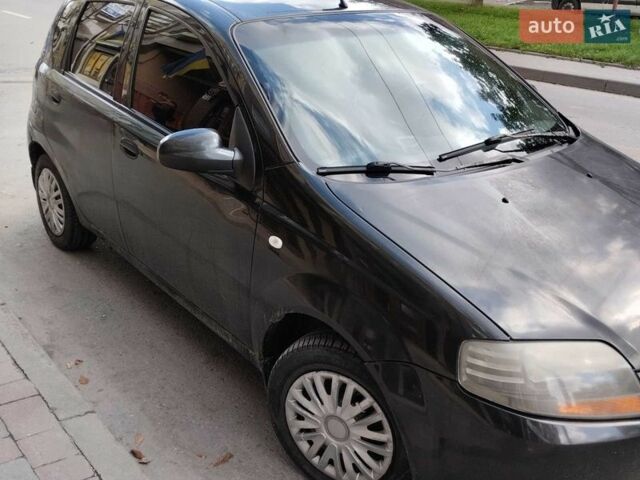 Черный Шевроле Авео, объемом двигателя 1.5 л и пробегом 211 тыс. км за 3500 $, фото 1 на Automoto.ua