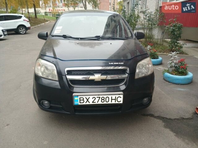 Чорний Шевроле Авео, об'ємом двигуна 1.5 л та пробігом 244 тис. км за 4850 $, фото 1 на Automoto.ua