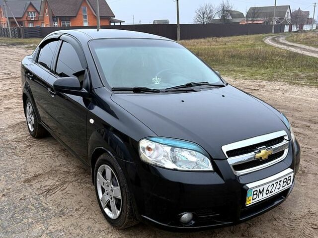 Черный Шевроле Авео, объемом двигателя 1.5 л и пробегом 190 тыс. км за 4300 $, фото 1 на Automoto.ua