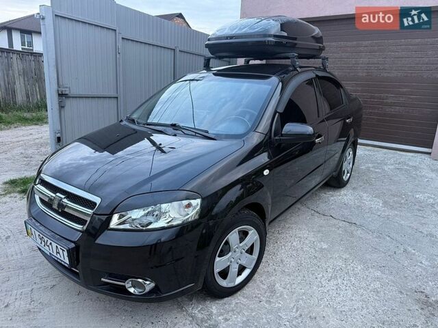 Черный Шевроле Авео, объемом двигателя 1.5 л и пробегом 89 тыс. км за 3800 $, фото 1 на Automoto.ua