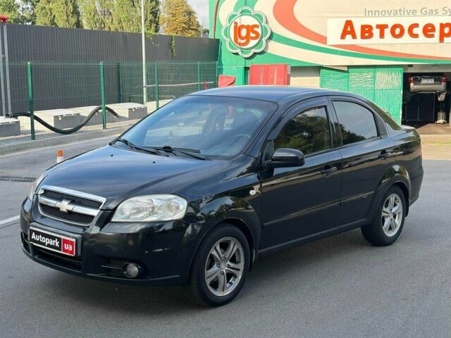 Черный Шевроле Авео, объемом двигателя 1.5 л и пробегом 451 тыс. км за 3790 $, фото 1 на Automoto.ua