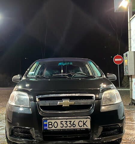 Черный Шевроле Авео, объемом двигателя 1.5 л и пробегом 250 тыс. км за 3500 $, фото 1 на Automoto.ua