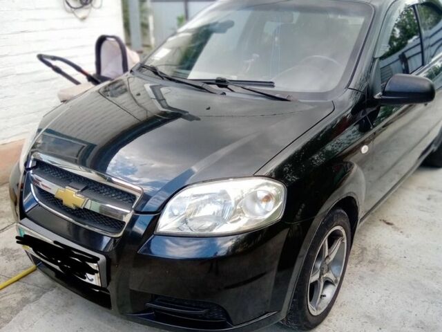 Черный Шевроле Авео, объемом двигателя 1.5 л и пробегом 208 тыс. км за 2200 $, фото 1 на Automoto.ua