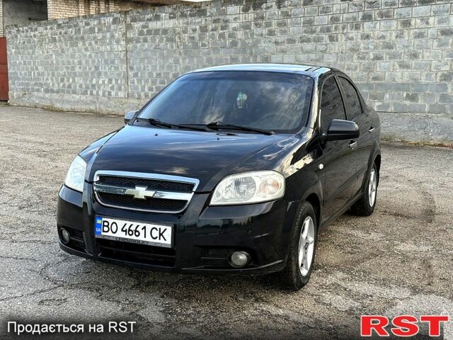 Черный Шевроле Авео, объемом двигателя 1.5 л и пробегом 260 тыс. км за 3900 $, фото 1 на Automoto.ua