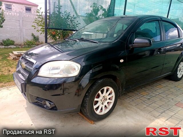 Черный Шевроле Авео, объемом двигателя 1.5 л и пробегом 190 тыс. км за 3900 $, фото 1 на Automoto.ua
