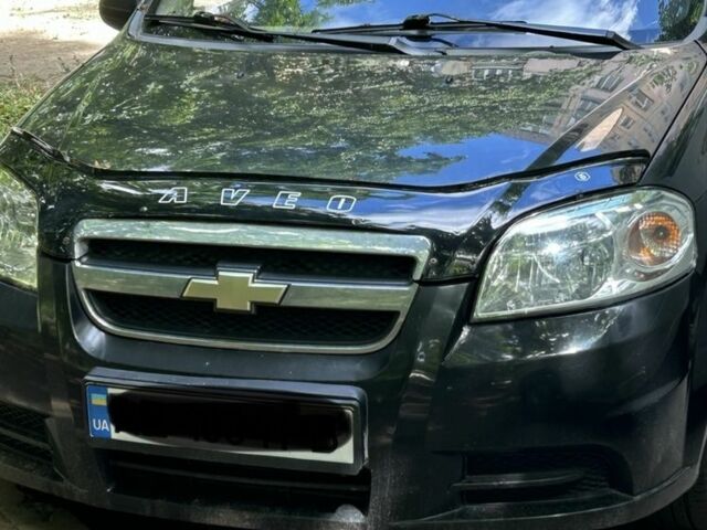 Черный Шевроле Авео, объемом двигателя 1.5 л и пробегом 205 тыс. км за 4395 $, фото 1 на Automoto.ua