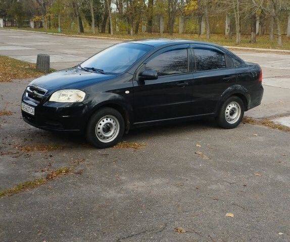 Черный Шевроле Авео, объемом двигателя 1.5 л и пробегом 187 тыс. км за 3450 $, фото 1 на Automoto.ua
