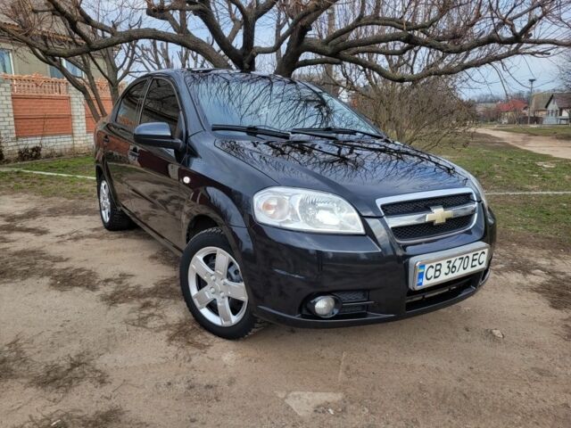 Черный Шевроле Авео, объемом двигателя 1.5 л и пробегом 165 тыс. км за 4250 $, фото 1 на Automoto.ua