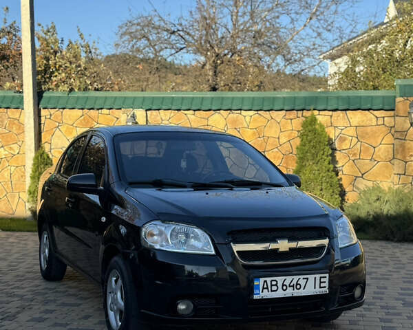 Черный Шевроле Авео, объемом двигателя 1.5 л и пробегом 190 тыс. км за 3350 $, фото 1 на Automoto.ua