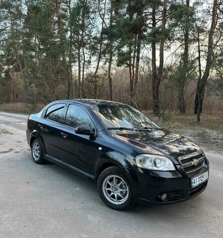 Черный Шевроле Авео, объемом двигателя 1.5 л и пробегом 250 тыс. км за 3200 $, фото 1 на Automoto.ua