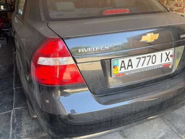 Черный Шевроле Авео, объемом двигателя 1.5 л и пробегом 40 тыс. км за 6500 $, фото 1 на Automoto.ua