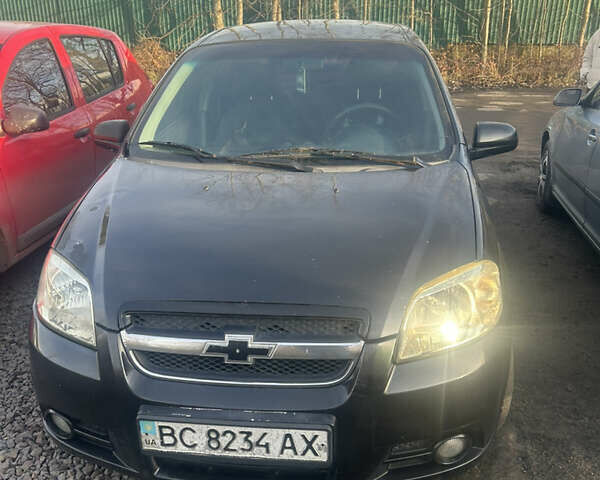 Черный Шевроле Авео, объемом двигателя 1.5 л и пробегом 385 тыс. км за 3500 $, фото 1 на Automoto.ua