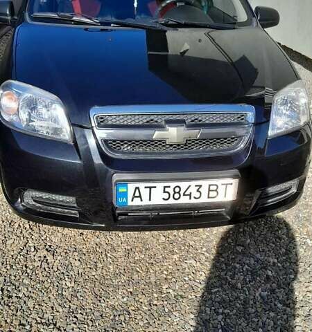 Черный Шевроле Авео, объемом двигателя 1.5 л и пробегом 210 тыс. км за 4800 $, фото 1 на Automoto.ua