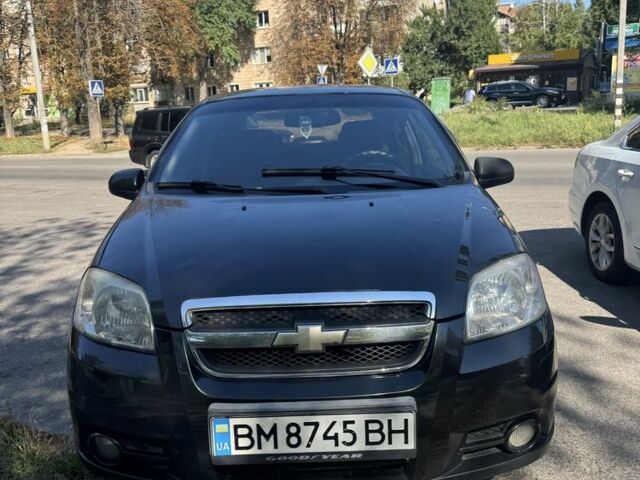 Черный Шевроле Авео, объемом двигателя 1.5 л и пробегом 80 тыс. км за 3501 $, фото 1 на Automoto.ua