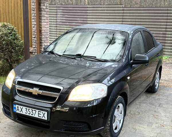 Черный Шевроле Авео, объемом двигателя 1.5 л и пробегом 181 тыс. км за 3500 $, фото 1 на Automoto.ua
