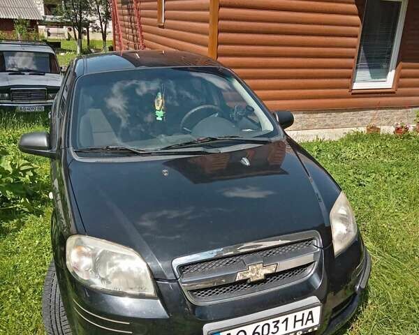 Чорний Шевроле Авео, об'ємом двигуна 1.5 л та пробігом 154 тис. км за 3400 $, фото 1 на Automoto.ua