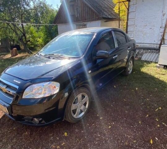 Черный Шевроле Авео, объемом двигателя 1.5 л и пробегом 83 тыс. км за 4700 $, фото 1 на Automoto.ua