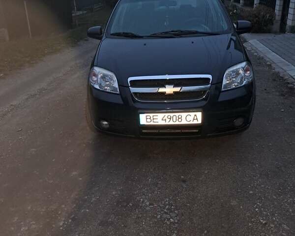 Черный Шевроле Авео, объемом двигателя 1.5 л и пробегом 272 тыс. км за 3700 $, фото 1 на Automoto.ua