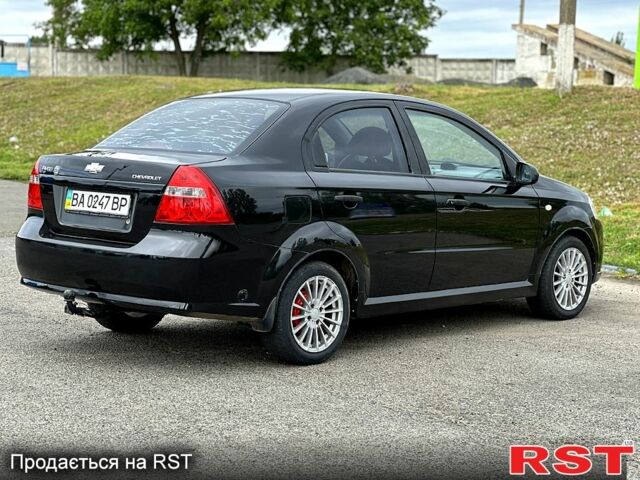 Черный Шевроле Авео, объемом двигателя 1.5 л и пробегом 162 тыс. км за 3300 $, фото 1 на Automoto.ua