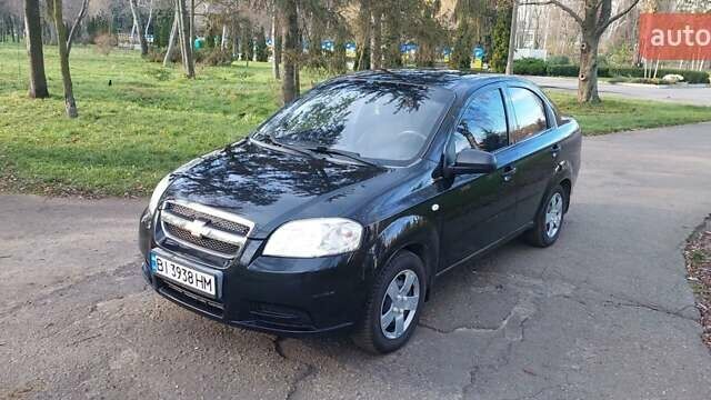Черный Шевроле Авео, объемом двигателя 1.5 л и пробегом 196 тыс. км за 4000 $, фото 1 на Automoto.ua