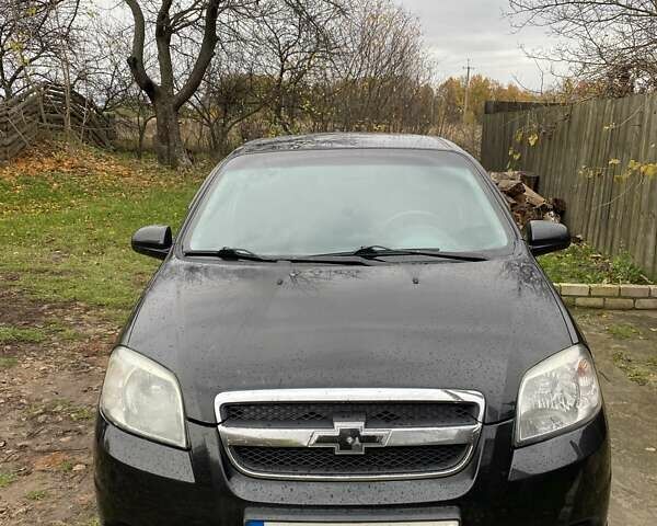 Черный Шевроле Авео, объемом двигателя 1.5 л и пробегом 145 тыс. км за 5000 $, фото 1 на Automoto.ua