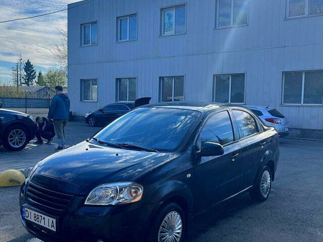 Черный Шевроле Авео, объемом двигателя 1.5 л и пробегом 282 тыс. км за 4600 $, фото 1 на Automoto.ua