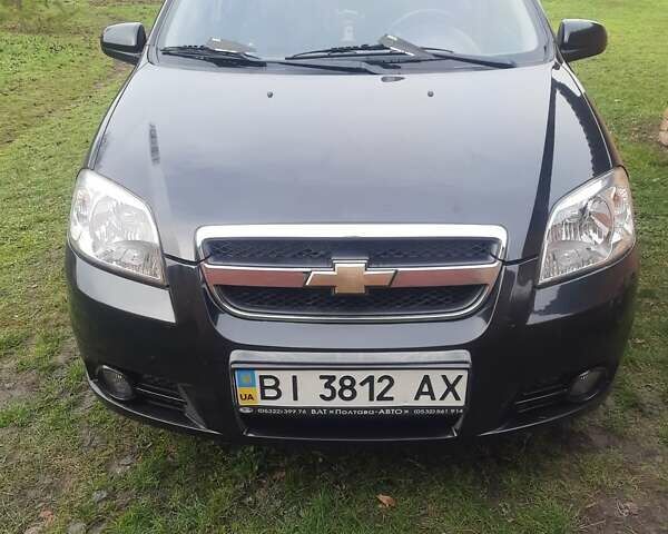 Черный Шевроле Авео, объемом двигателя 1.5 л и пробегом 82 тыс. км за 4500 $, фото 1 на Automoto.ua
