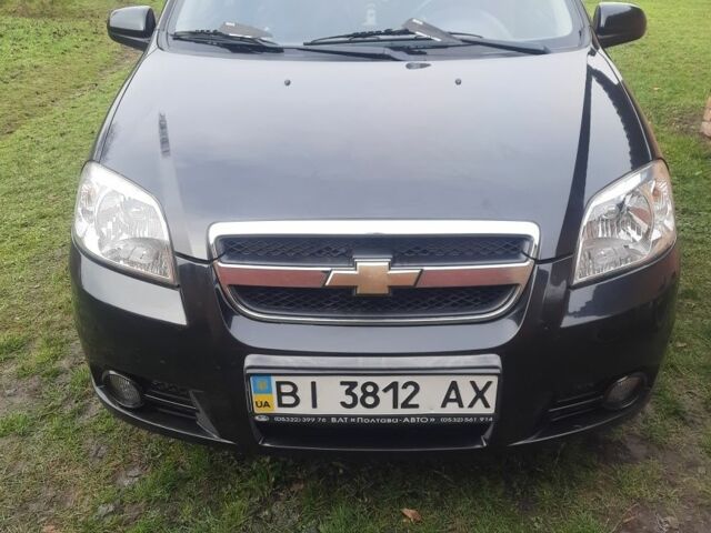 Черный Шевроле Авео, объемом двигателя 1.5 л и пробегом 82 тыс. км за 4500 $, фото 1 на Automoto.ua