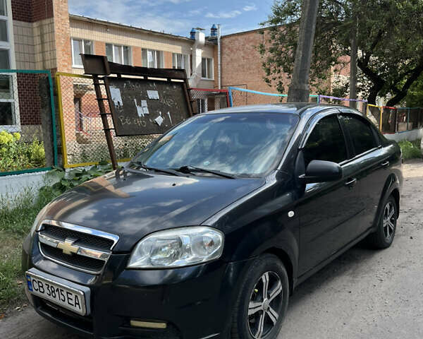 Черный Шевроле Авео, объемом двигателя 1.5 л и пробегом 280 тыс. км за 3500 $, фото 1 на Automoto.ua
