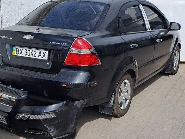 Чорний Шевроле Авео, об'ємом двигуна 1.5 л та пробігом 55 тис. км за 1500 $, фото 1 на Automoto.ua