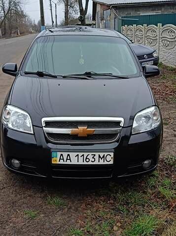 Черный Шевроле Авео, объемом двигателя 1.5 л и пробегом 165 тыс. км за 3850 $, фото 1 на Automoto.ua
