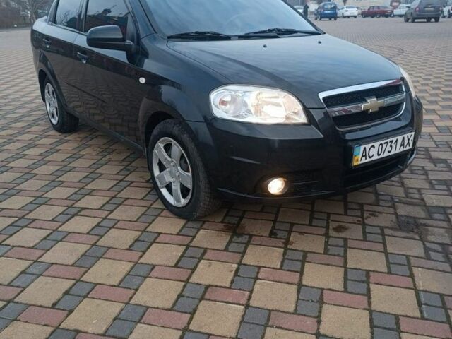 Черный Шевроле Авео, объемом двигателя 1.5 л и пробегом 251 тыс. км за 3850 $, фото 1 на Automoto.ua